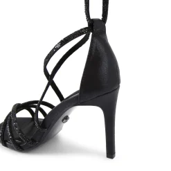 Paparazzi Tonal Embellished Heeled Sandals