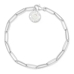 Paperclip Logo Charm Bracelet