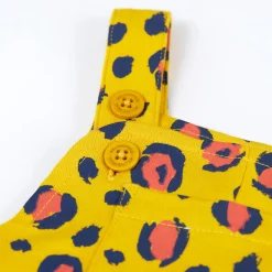 Outlet FRUGI Parsnip Leopard Print Dungarees