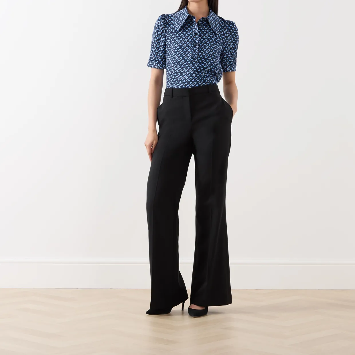 Patrice Wide Leg Trousers