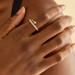 Pavé Crystal Illusion Ring