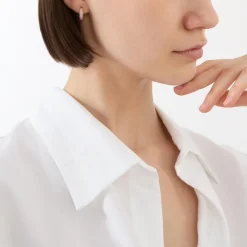 Pavé Huggies Earrings