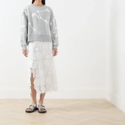 Sale MUNTHE Pawi Printed Sweatshirt