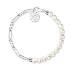 Clearance THOMAS SABO Pearl Charm Bracelet