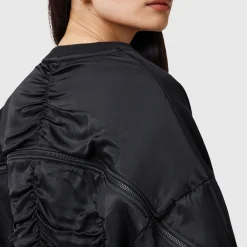 Clearance ALLSAINTS Peggy Hybrid Zip Sweatshirt