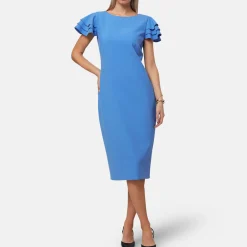 Penny Ruffle Sleeve Dress