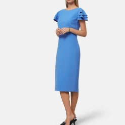 Penny Ruffle Sleeve Dress