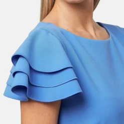 Penny Ruffle Sleeve Dress