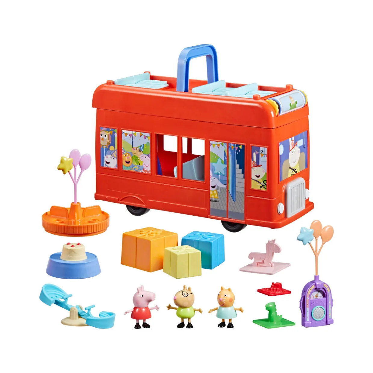 Peppa's Two-In-One Party Bus Playset