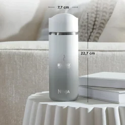 New NINJA Perfect Sip Travel Mug 300ml Steam White