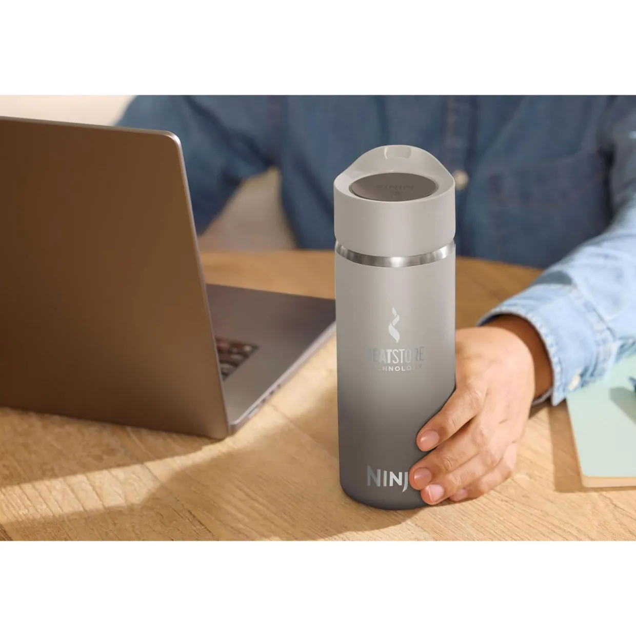 Perfect Sip Travel Mug 400ml Stone