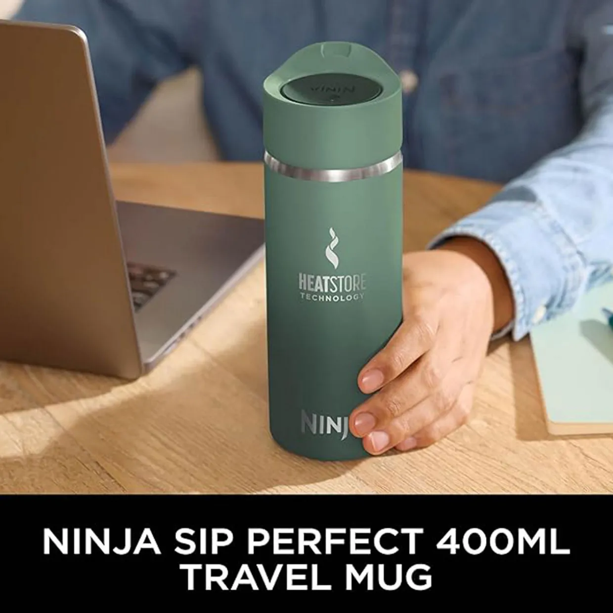 Perfect Sip Travel Mug 400ml Jade