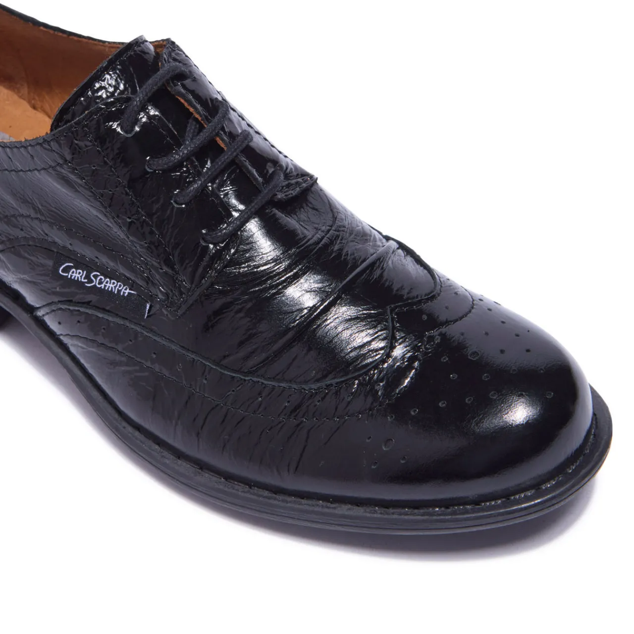 Online CARL SCARPA Perla Leather Brogues