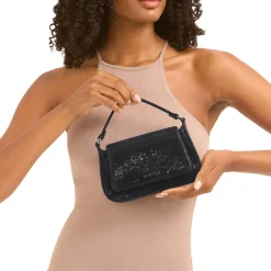 Petalo Tonal Embellished Crossbody Bag