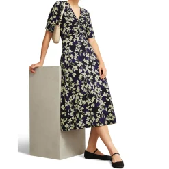 Peyton Floral Flared Dress