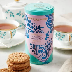 Hot FORTNUM & MASON Piccadilly Cherry & Almond Gluten-Free & Vegan Biscuits 200g