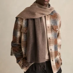 Picton Frayed-Edge Scarf