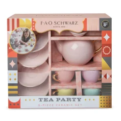 9-Piece Ceramic Tea Party Set