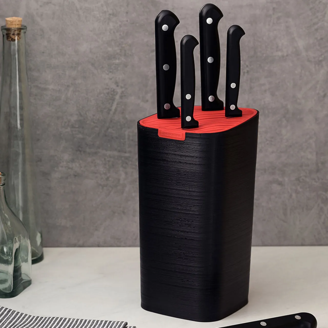New TRAMONTINA 6-Piece Kitchen Knife Set
