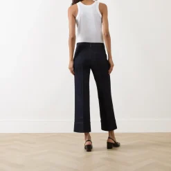 Sale TARA JARMON Pierre Flared Cropped Trousers