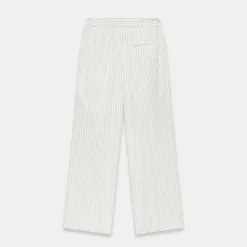 Hot MINT VELVET Pinstripe Wide Leg Trousers
