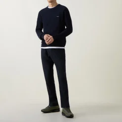 Sale GANT Pique Cotton Crew Neck Sweater