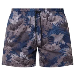 New BOSS Piranha Print Drawstring Swim Shorts