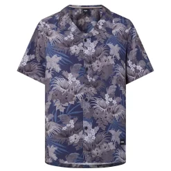 Hot BOSS Piranha Printed Beach Shirt