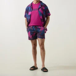 Sale BOSS Piranha Printed Swim Shorts