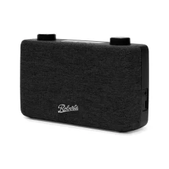 Play FM Portable Black Radio USB C