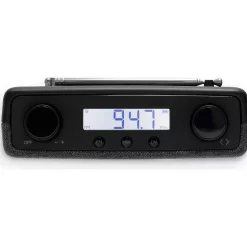 Play FM Portable Black Radio USB C