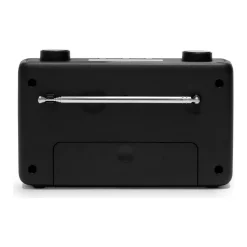 Play FM Portable Black Radio USB C