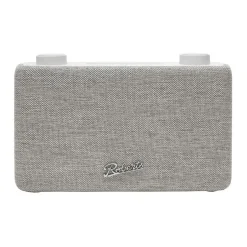 Sale ROBERTS Play FM Portable White Radio USB C