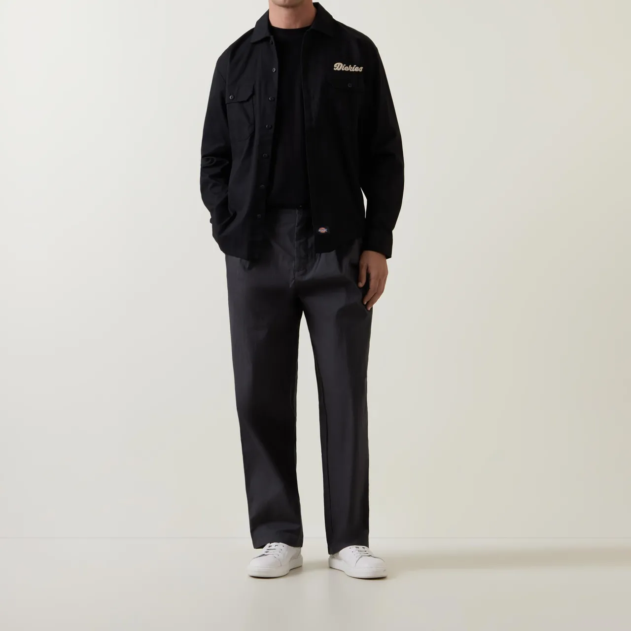 Online CALVIN KLEIN Pleated Straight Leg Trousers