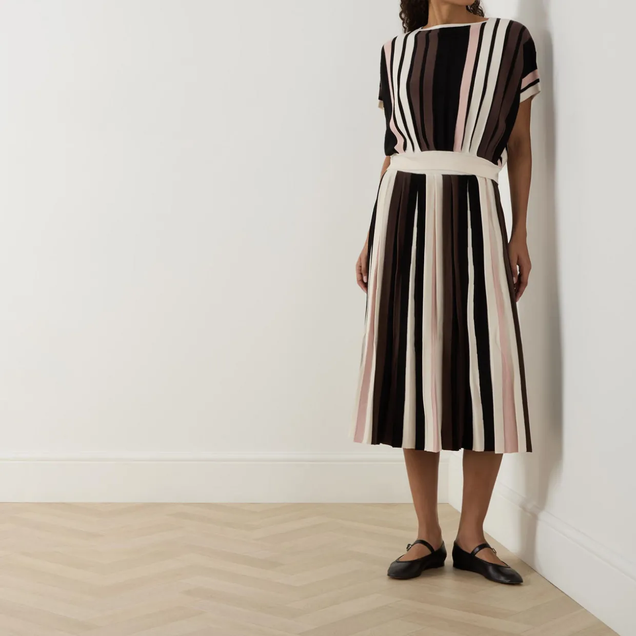 Pleiadi Stripe Skirt