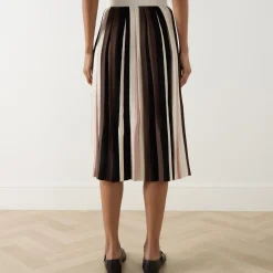 Pleiadi Stripe Skirt