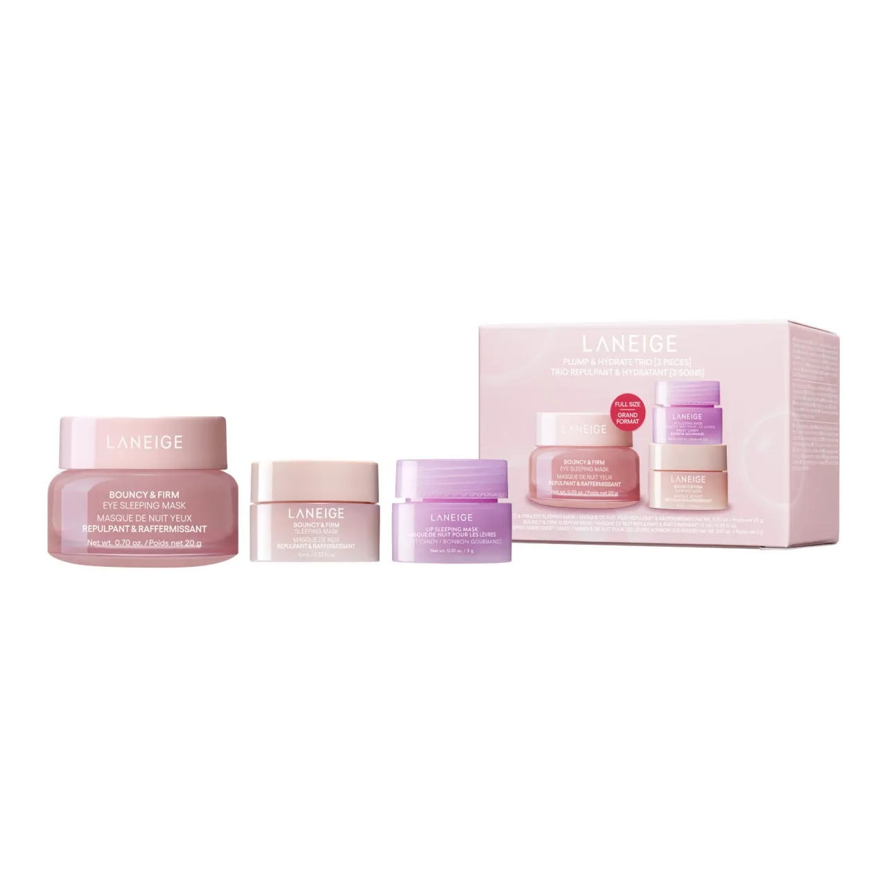Online LANEIGE Plump & Hydrate Trio Set