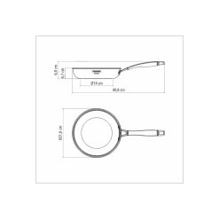 Outlet TRAMONTINA 3-Ply Stainless Steel Frying Pan 20cm