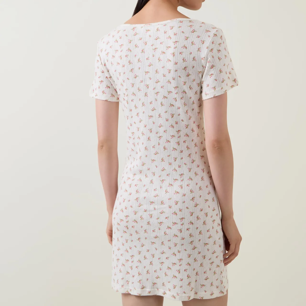 Online THE NAP CO. Pointelle Rose Night Dress