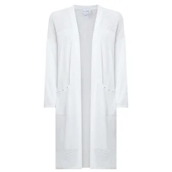 Pointelle-Stitch Cardigan