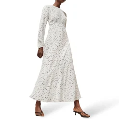 Polka Dot Tie Back Dress