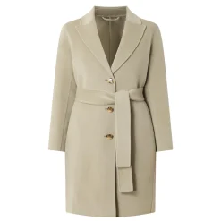 Discount MARELLA Polka Single-Breasted Belted Coat