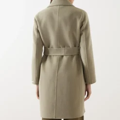 Discount MARELLA Polka Single-Breasted Belted Coat