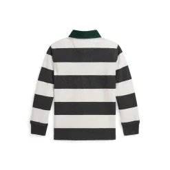 New POLO RALPH LAUREN Polo Bear Stripe Rugby Shirt 3-7 Years