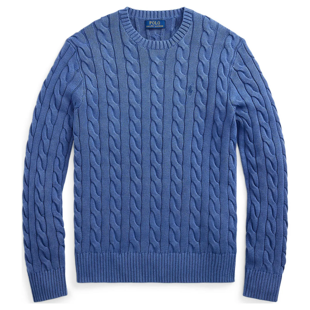 Online POLO RALPH LAUREN Polo Player Logo Cable Knit Sweater