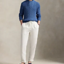 Online POLO RALPH LAUREN Polo Player Logo Cable Knit Sweater