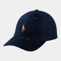 Fashion POLO RALPH LAUREN Polo Player Logo Corduroy Baseball Cap