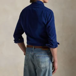 Sale POLO RALPH LAUREN Polo Player Logo Corduroy Casual Shirt