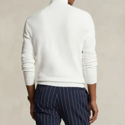 Polo Player Logo Half-Zip Sweater