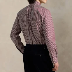 Polo Player Logo Striped Shirt